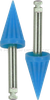Tipo de pestillo Copa de prophy segura para procedimientos dentales