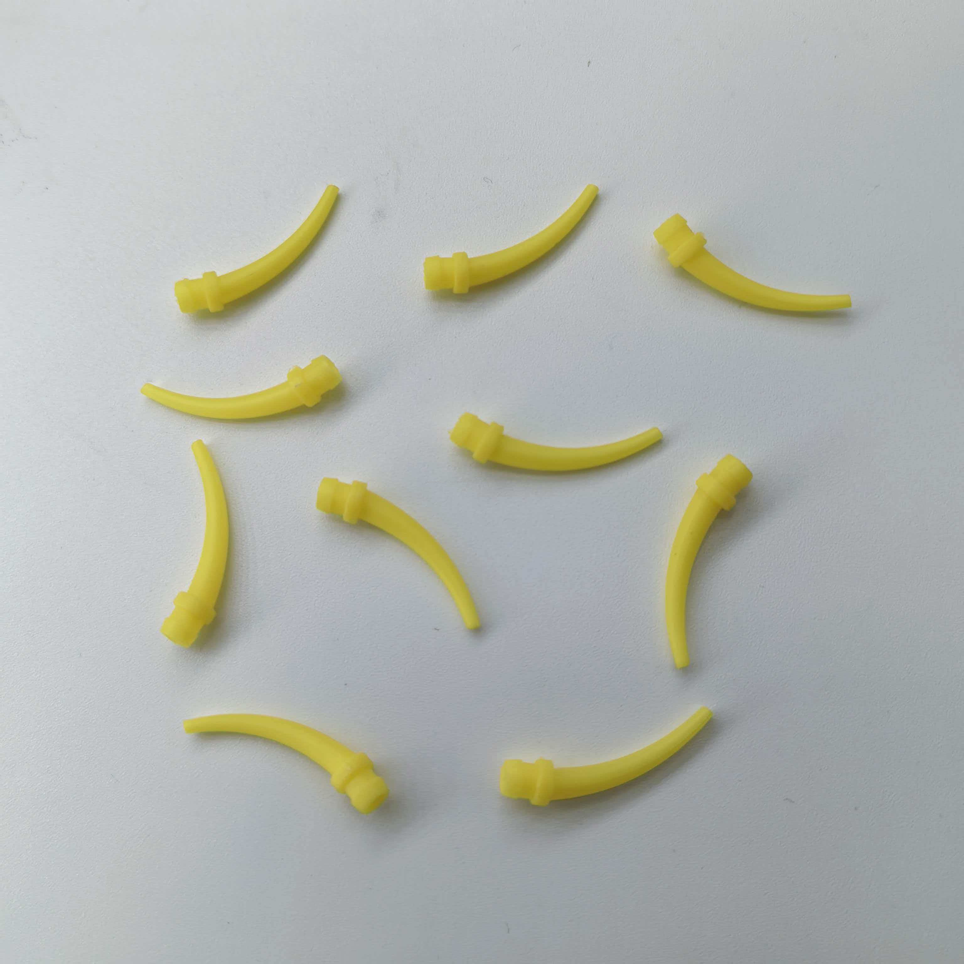 Efecto de mezcla consistente y confiable Antiobstrucción Aplicación de material dental Punta de mezcla para transportador dental