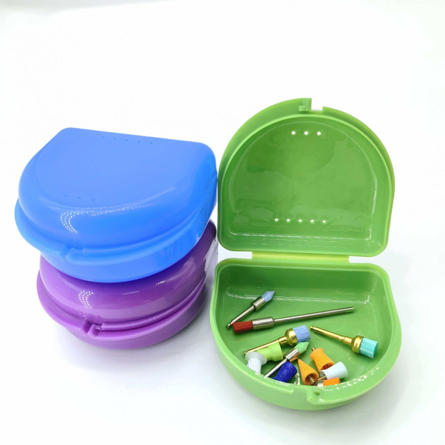 Caja dental personalizada de color personalizado OEM ODM con retenedor de orificio