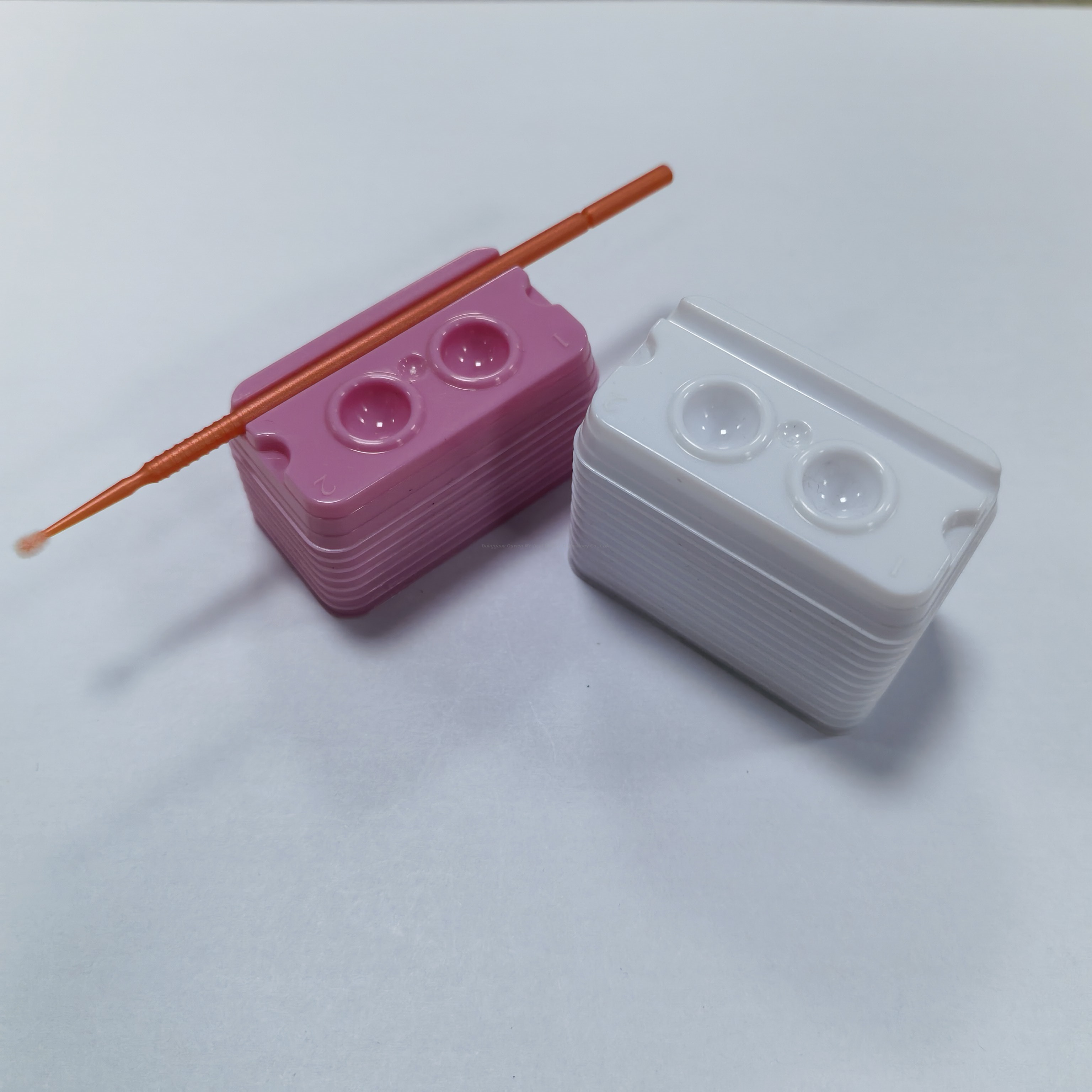 Ideal para blanqueamiento dental, odontología cosmética, trabajo de unión, plato mezclador desechable Dappen