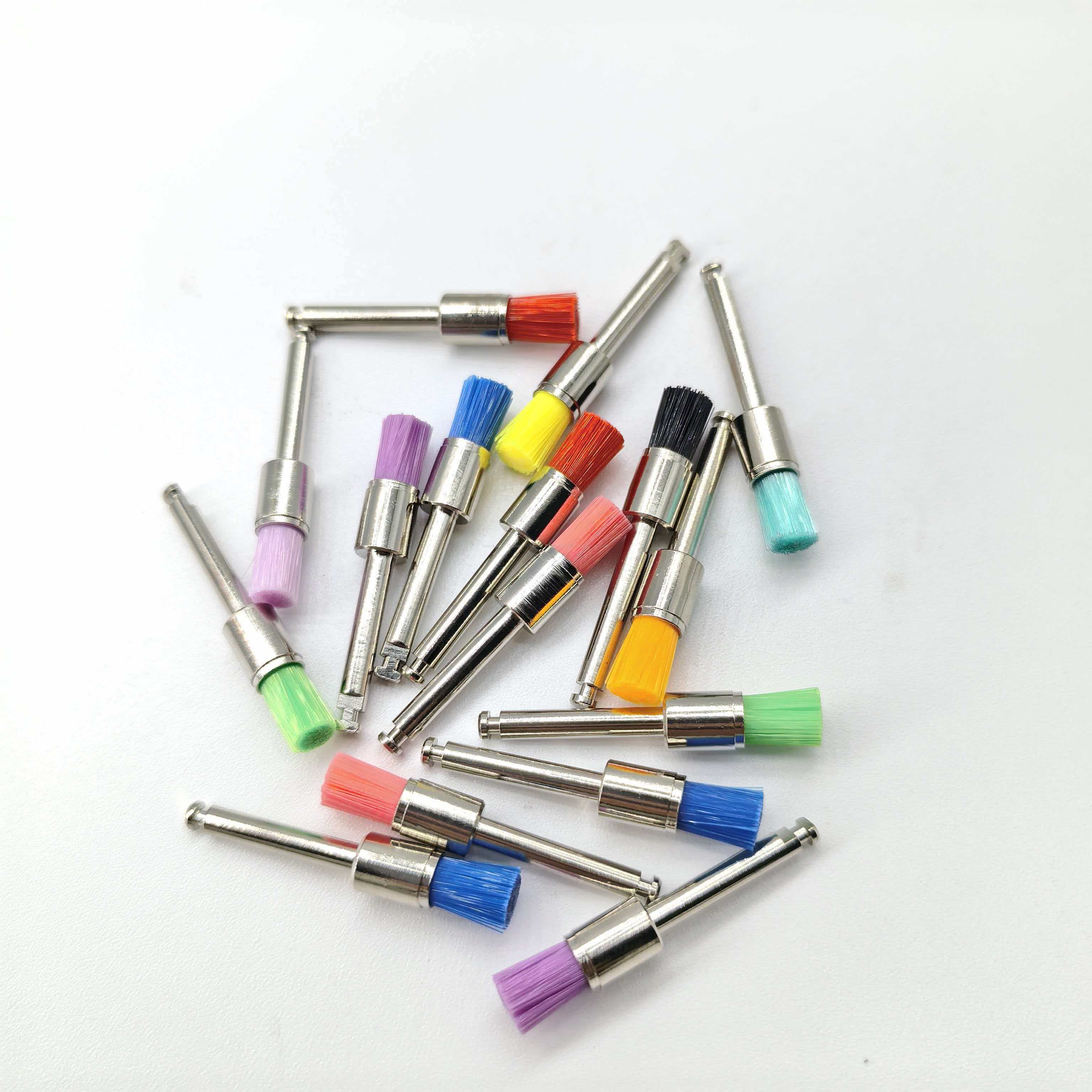 Ouwen Uso Universal 100 Unids/Caja Clínica Dental y Uso Doméstico Cepillo Plano Tipo Pestillo