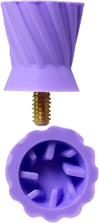 Copa de proto de vibración púrpura para eliminación de manchas