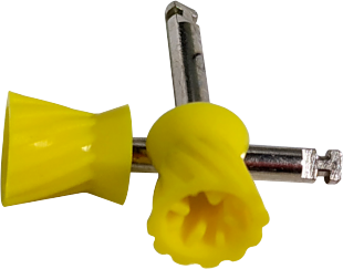 Odontología plana fácil de usar como taza de prophy