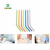 Ouwen fabricación de plástico completo tubo transparente núcleo colorido n-1 dental desechable 3 vías