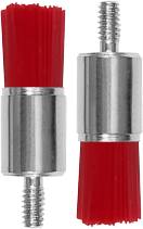 Cepillo de protofhas no desagradable con mango de metal para uso diario