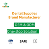 Fábrica Mayorista Dental Dental Buckbill Consejos de evacuación Fuerte Adsorción Fuerte Venta de 10 piezas/bolsa Fuerte succión CE/ISO certificado