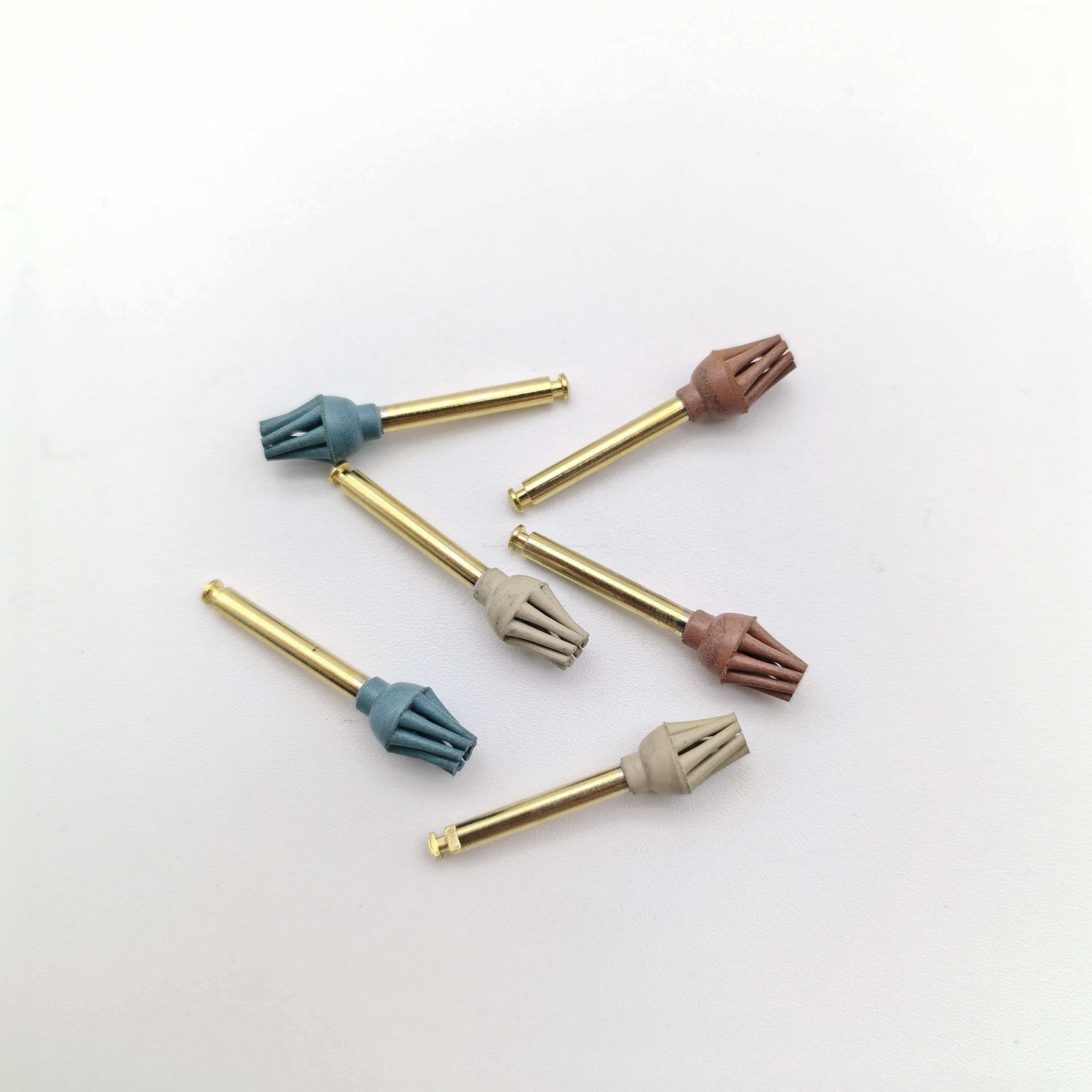 Rueda de pulpo para pulido de dientes dentales, venta al por mayor directa de fábrica con logotipo personalizado