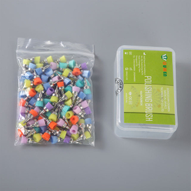 Tipo de hilo de cepillo de taza de pulido dental