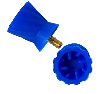 Tornillo de tornillo Vida larga Copa de prophy para dentaduras postizas